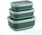 Lille Home Premium Stainless Steel Food Containers/Bento Lunch Box With Anti-Slip Exterior, Set of 3, 470ML, 900ML,1.4L, Leakproof, BPA Free
