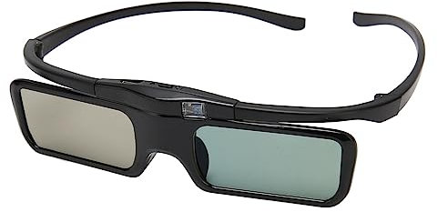 Lunettes 3D DLP Link, Objectif HD Professionnel, Lunettes à Obturateur Actif 1080P pour Projecteurs DL P Link 3D, Lunettes à Obturateur Actif 3D Portables