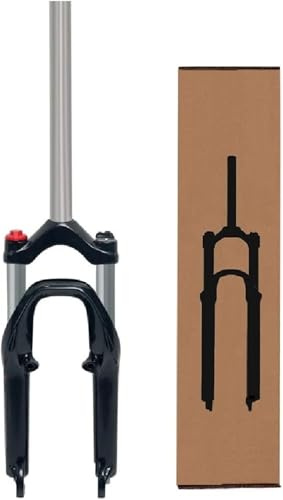 KLYso Amortisseur Hydraulique VTT 20 Pouces Fourche 1-1/8 Débattement 110 Mm Fourche À Suspension for Vélo