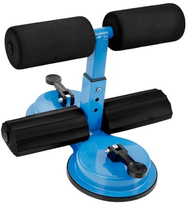 OSOLADY Household Sit-up Assist Device with Dual Suction Cups Portable Crunches Aid for Core Strengthening Lightweight and Stable Abdominal Trainer for Home Workouts