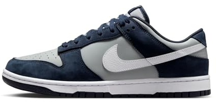 Nike IB3079-400 Dunk Low Uomo, Obsidian/White-LT Smoke Grey EU 44