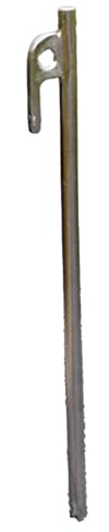 Estacas para Tienda de campaña, estacas irrompibles de Acero Inoxidable de Alta Resistencia para toldo de Lona para Acampar al Aire, 20cm