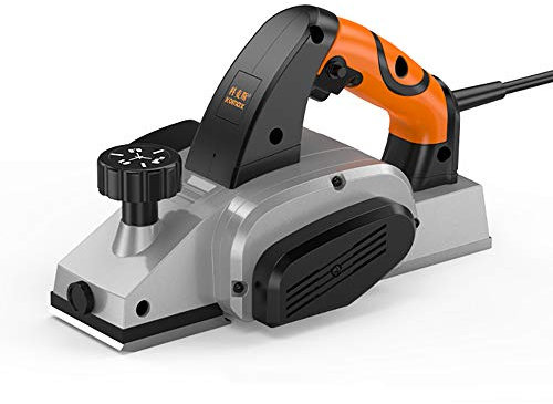 Toplionace 220V 850W Elektrisk Hyvelmaskin, Handhållet Verktyg Trä Skärhyvel med Tillbehör Och Verktygslåda