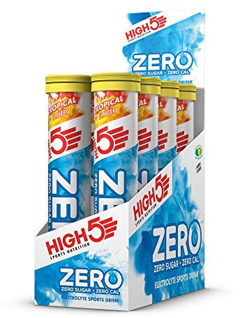 High5 ZERO Elektrolyt Tabletten mit Vitamin C - 8x 20 Tuben, Tropical, 1 Stück