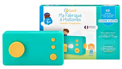 LUNII - Ma Fabrique à Histoires - Conteuse interactive pour les enfants de 3 à 8 ans