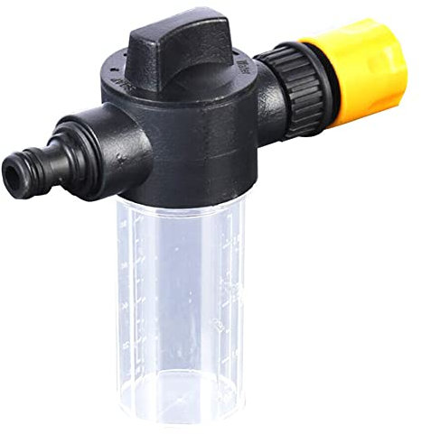 DAZZLEEX Spruzzatore d'Acqua in Schiuma da Giardino 100 ml Vaso in Schiuma per Acqua Tubo da Giardino in Schiuma Pulito Lavaggio Schiuma per Lavaggio Auto Dispenser di Sapone Accessori