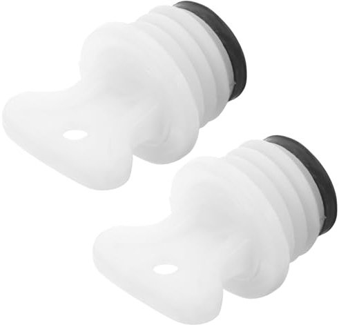 Gatuida 2 Pièces bouchon de bouillotte de rechange pour sacs d'eau chaude couvercle de rondelles bouteille d'eau de bouillottes portables Moyen couvrir