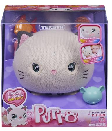 Teksta Purro The Interactive Smart Kitty Pet Children Age 5+ Toy