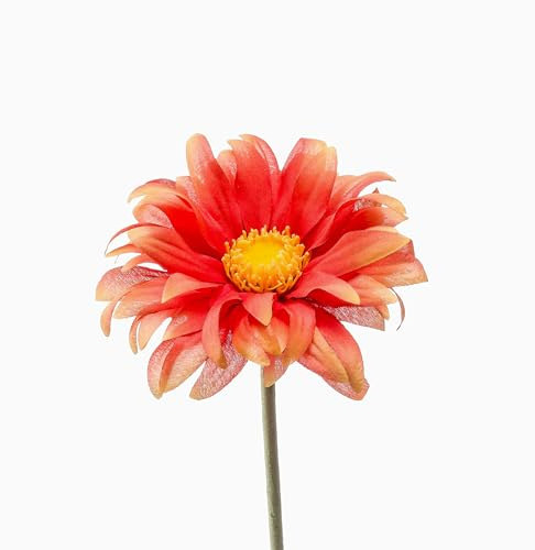 artplants.de Konstblomma Gerbera BILFON, orange, 50 cm