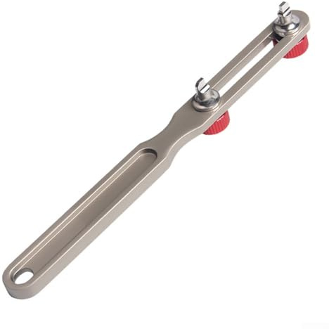 Herramienta de extracción de fondo de reloj, abridor de cubierta trasera de reloj, llave de reparación para relojero para mantenimiento de relojes (cuadrado)