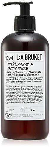 L:a Bruket No.94 Flüssigseife, Sage / Rosemary / Lavender, 1er Pack (1 x 450 ml)
