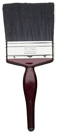 Fit For The Job 4 All Purpose Paint Brush For A Smooth Finish with Emulsion, Gloss and Satin Paints