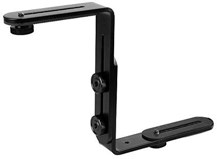 Variable angle flash rail L-shape holder flash holder flash bracket flash rail
