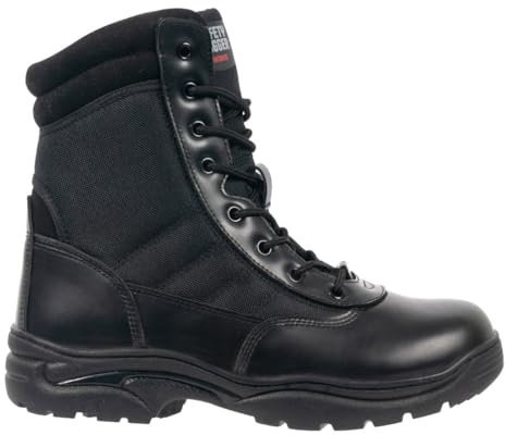 Bottes tactiques mi-hautes – Safety Jogger Tactic UK, Noir, 39 EU
