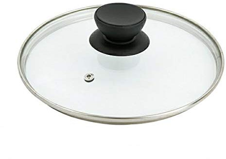Lock,Glaslock, Grytlock,Pannlock i härdat glas Pannlock Stekpanna Ångkokarlock Hushållstransparent Pannlock Universal Ersättningsgrytlock