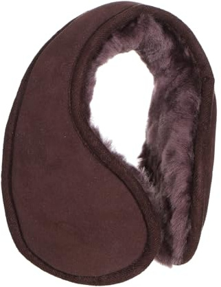 Harrys-Collection Earmuff aus Lammfell, Kopfgröße:Einheitsgröße, Farben:dunkelbraun
