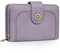 TEUEN Geldbeutel Damen Große Kapazität PU Leder Vintage Portemonnaie Brieftasche Geldbörse Mittelgroß mit RFID-Blockierung und Mehreren Fächern Frauen