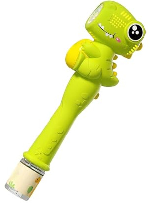 Machine à Bulles Enfant - Souffleur Automatique | Appareil électrique Rechargeable à savonnette | Extérieur Jardin, Plage, Piscine, fête, Bivouac, Pique-Nique, Amusement Gamin avec Effet Lumineux