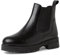 MARCO TOZZI Damen Chelsea Boots aus Leder mit Plateau, Schwarz (Black), 38 EU