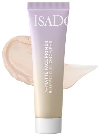Isadora The Matte Make-Up Primer | Bereitet die Haut für ein lang anhaltendes, makelloses Make-up vor | Vegan, Tierversuchsfrei (The Matte Face Primer, 30 ml)