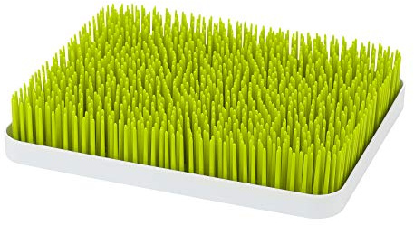 TOMY BOON - Grand Égouttoir Biberons Imitation Pelouse LAWN,Idée de Cadeau de Noël,Séchoir pour Biberons, Bouteilles, Tétines et Accessoires Bébés, Vert