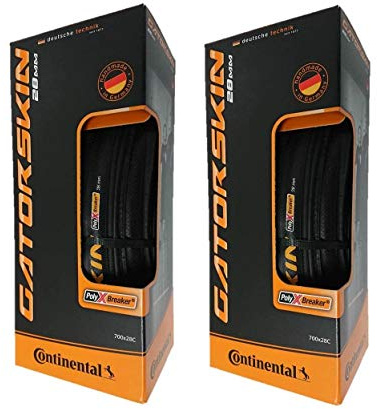 Continental GatorSkin DuraSkin Tire, 2-Count (Folding, 700 x 32mm)