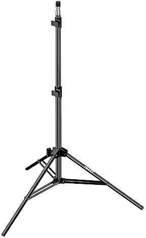 EMART Trépieds de 210cm avec Sac de Transport Portable pour Éclairage en Aluminium, Studio Photo, Vidéo, Portrait de Photographie, Réflecteur, Softbox, Parapluie