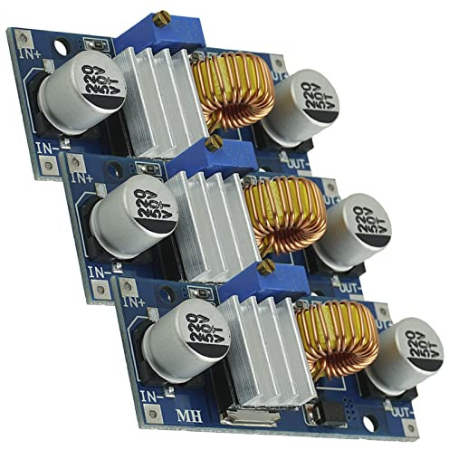 AZDelivery 3 x Spannungswandler 5A 8-36V zu 1,25-32V XL4015 kompatibel mit Arduino inklusive E-Book!