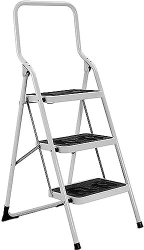 FRAMAR Sgabello Major 3 Gradini in Acciaio - Portata 150 Kg