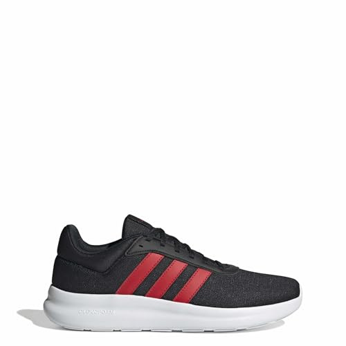 adidas Herren Lite Racer 4.0 Shoes, Core Black/Better Scarlet/Better Scarlet, 46 EU