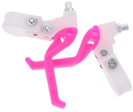 BCOATH Manetas de Freno de Freno de Bicicleta Infantil de Plástico para Bicicletas Niña Color y Rosa Accesorio de Repuesto Pieza Ligera y Duradera para Ciclismo Recreativo