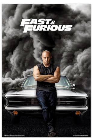 Grupo Erik Fast & Furious Poster - 36 x 24 inches / 91.5 x 61 cm - Shipped Rolled Up - Cool Posters - Art Poster - Posters & Prints - Wall Posters