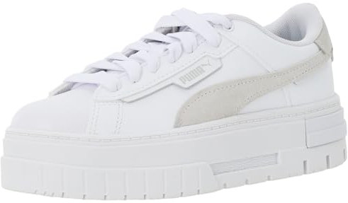 PUMA Mayze Crashed Damen Beige Weiss, 38 Damen