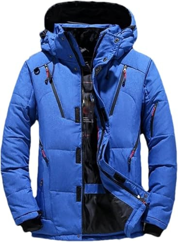 Herr Mountain Ski Jacka Vindtät Dunjacka Vintersport Skidkläder, 1pc Blue jacket, XXL