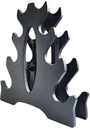 Dumbbell Rack Stand Only 4 Tier Stable Compact Floor Standing Storage Rack