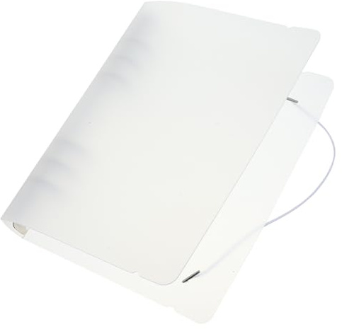 TOKIDNY 2 Piezas Funda para Carpeta de Cuaderno A5, Cubierta Semitransparente de Pp Mate, con Banda Elástica, Resistente y Ligera, Adecuado para Uso Escolar y Oficina, Carpeta