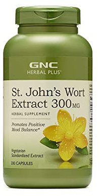 GNC Herbal Plus St. Johns Wort Extract 300MG 200 caps