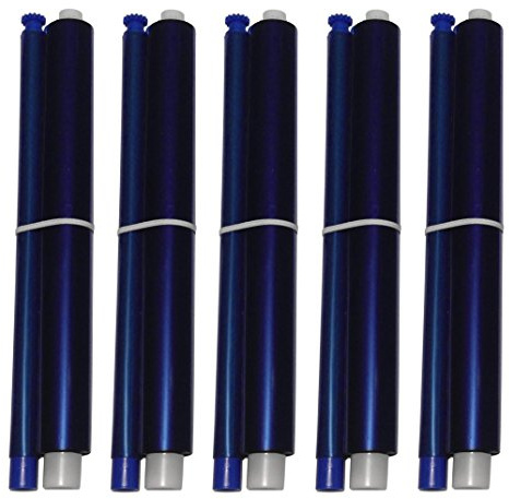 5-Pack of KX-FA91 Fax Film Ribbon Refill Rolls for Use in Panasonic KX-FP205 KX-FP215 KX-FP215E KX-FP225 KX-FG2425 KX-FG2451 KX-FG2452 KX-FG2858