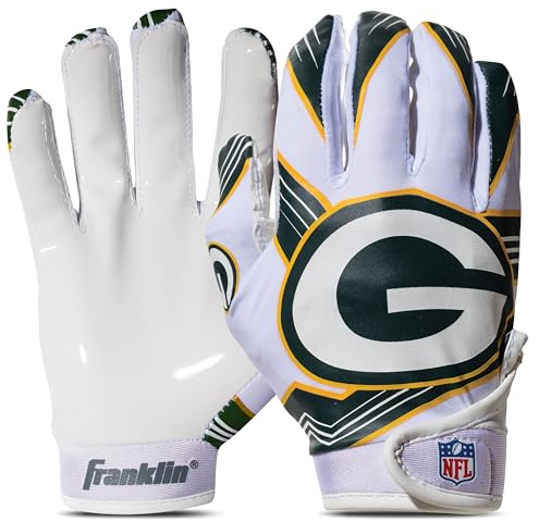 Franklin Sports NFL - Guantes de fútbol Americano para jóvenes (par)
