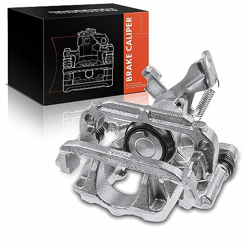 Frankberg Bremssattel Bremszange Hinten Links mit Halter (Lochabstand Halterung 120mm) Kompatibel mit Astra J Zafira Cascada Ampera Cruze Replace# 344544