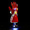 YEABRICKS LED Lumière pour Lego-76223 Marvel Nano Gauntlet Modèle de Blocs de Construction (Ensemble Lego Non Inclus)