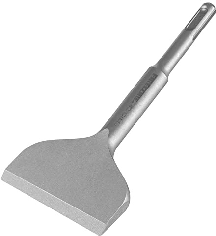 Firecore 3 In SDS Plus Chisel Bit Cranked Angled Bent Chisel for Hammer Drill 42CrMo Tile Removal Tool for Concrete (3 X 6.5) -FS22365