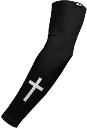 Faith Cross Black Arm Sleeve