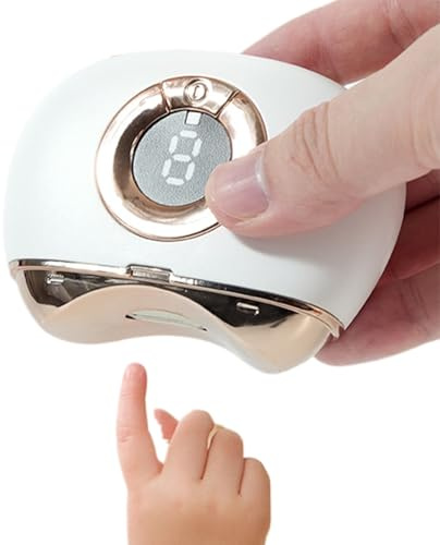 Ahuuen Cortauñas Eléctrico Para Pies | Cortador Recargable 3 Velocidades Silencioso - Cortauñas Eléctrico Recargable Por USB - Para Uñas de Manos y Pies Bebés Niños Adultos Mayores Cuidadores Hogar