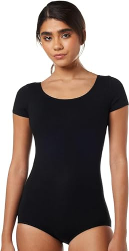 Capezio Women's classic athletic shirts, Black, S UK