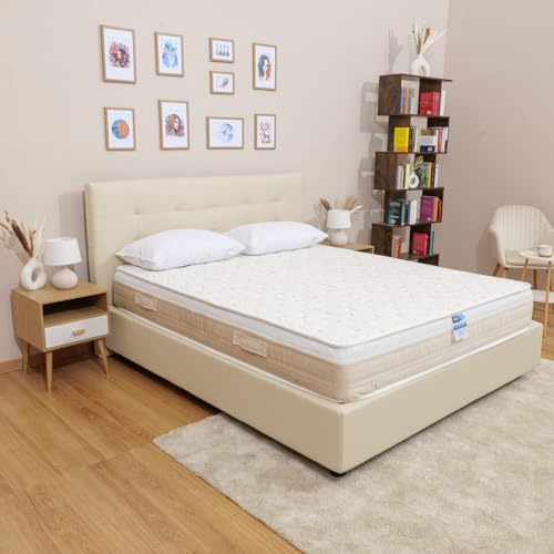 Materassimemory.eu Materasso Singolo Memory 5 strati mod. Armonia Plus Misura 80x190 Alto 25 cm con 7 zone a portanza differenziata Sfoderabile DISPOSITIVO MEDICO CLASSE 1 DETRAIBILE
