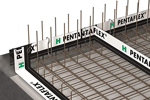 20 Meter Fugenblech PENTAFLEX KB, 167 x 2000 mm mit Normstrich inkl. 10 Stoßklammern