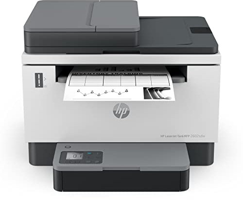 HP Laserjet Tank MFP 2602sdw, noir et blanc, imprimante professionnelle, impression recto-verso; numérisation et envoi par e-mail; numérisation au format PDF
