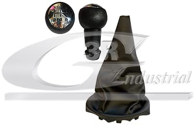3RG INDUSTRIAL - Pomo Y Fuelle Palanca Cambio- OEM 2403P1 7591T1 - Piezas para Coche Recambios Motor y Otras Partes de Vehículo | Compatible con los Modelos de Coche y Moto indicados más Abajo.