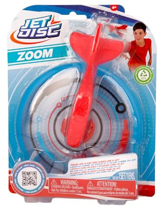 IMC Toys Volante Jet Disc combina Il Divertimento di Un Disco e di Un Aereo, Multicolore, 918030